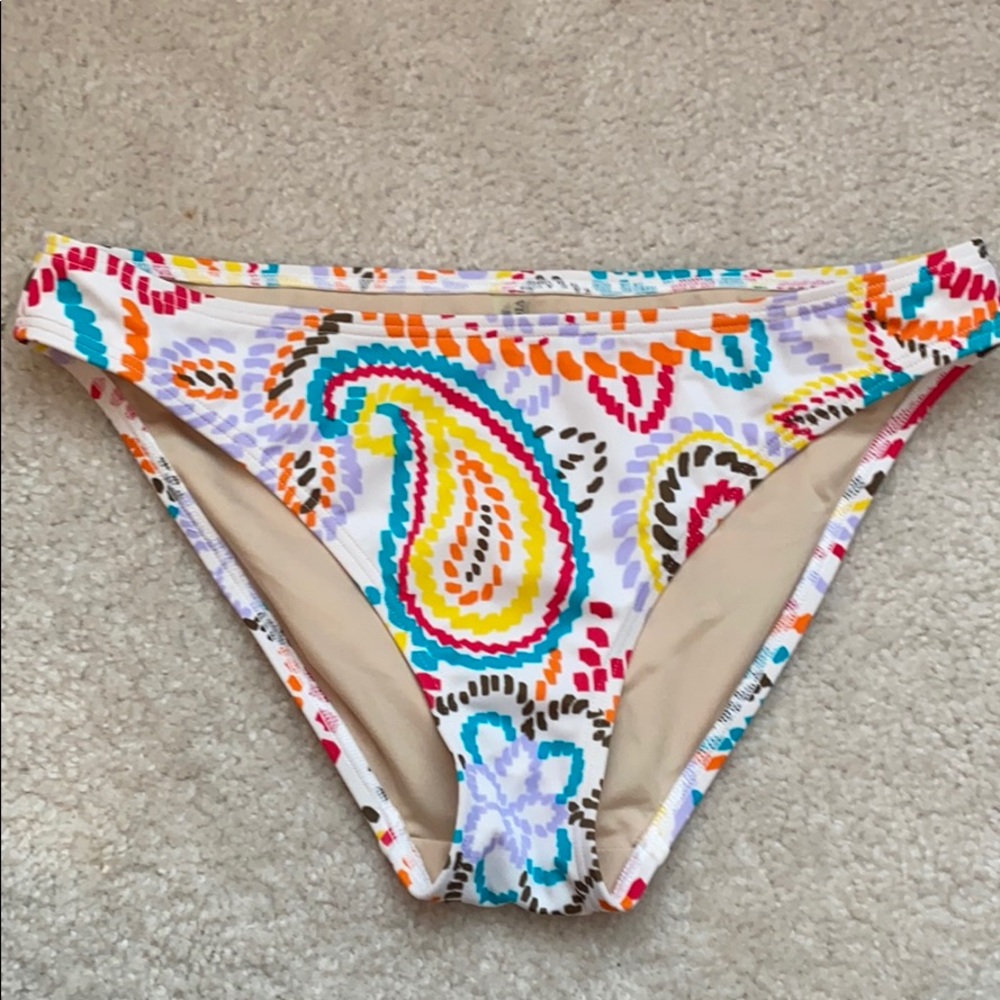 Victoria Secret patterned bikini bottom, medium